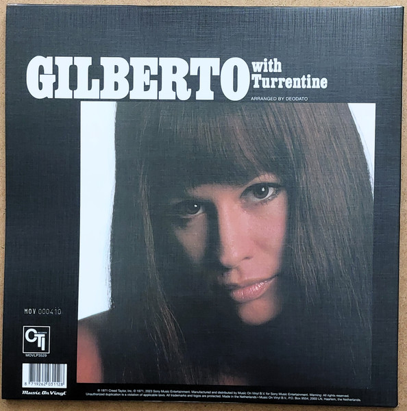 Виниловая пластинка Gilberto With Turrentine - Gilberto With Turrentine - Translucent Green LP - рис.1