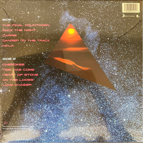 Виниловая пластинка Europe - The Final Countdown (coloured) LP - рис.1