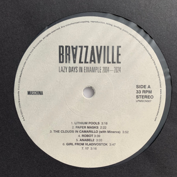 Виниловая пластинка Brazzaville – Lazy Days In Eixample LP - рис.7