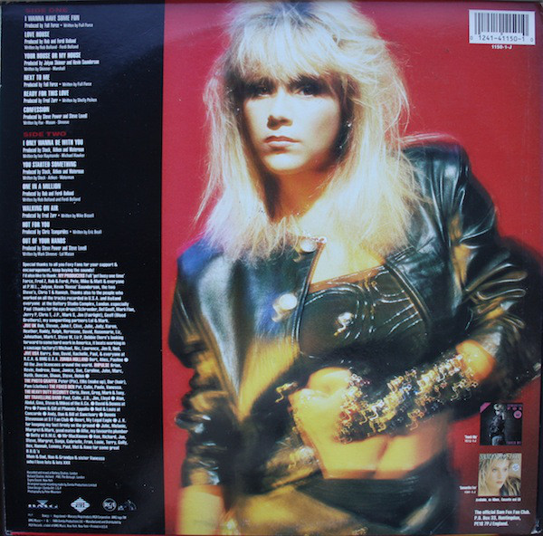 Виниловая пластинка Samantha Fox - I Wanna Have Some Fun - рис.1