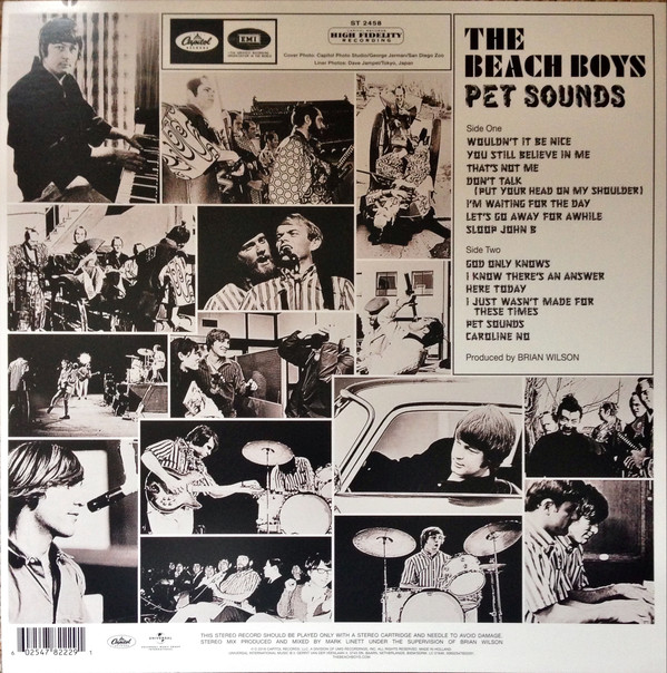 Виниловая пластинка The Beach Boys - Pet Sounds - рис.1