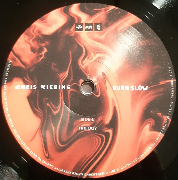Виниловая пластинка Chris Liebing - Burn Slow - рис.2
