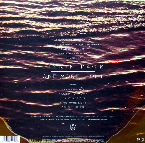Виниловая пластинка Linkin Park - One More Light - рис.2