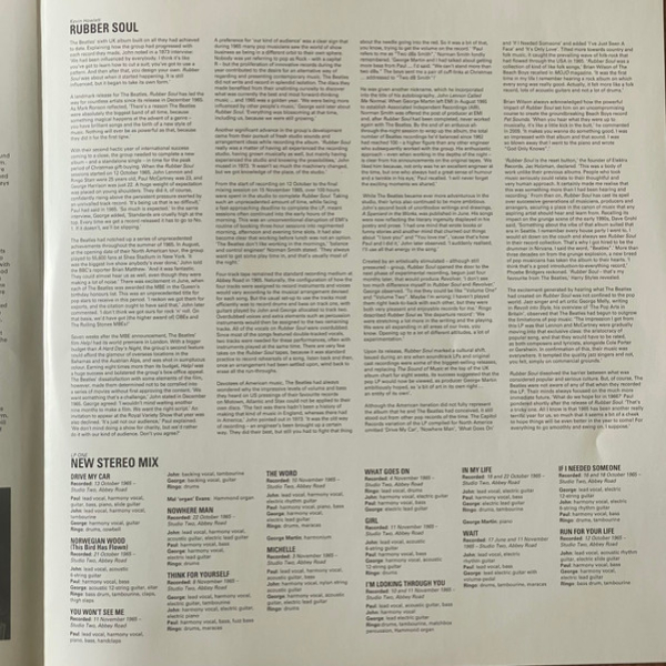 Виниловая пластинка The Beatles - Rubber Soul (Deluxe) - 2LP - рис.11
