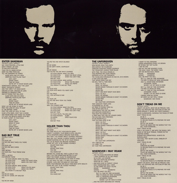 Виниловая пластинка Metallica - Metallica - рис.3