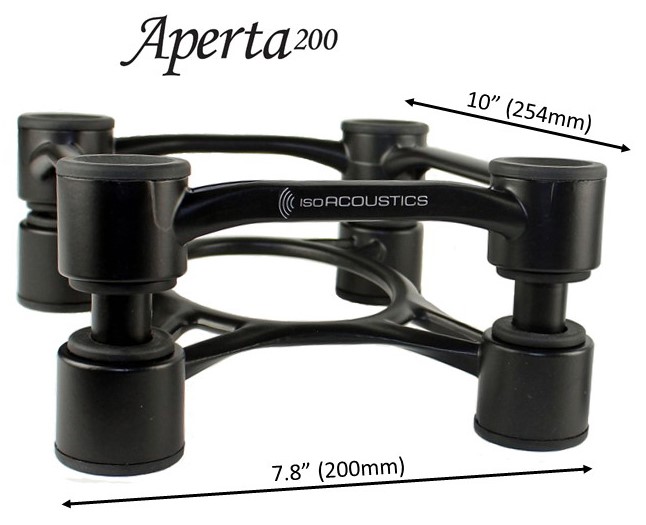Антивибрационная подставка IsoAcoustics Aperta 200 Silver - рис.2