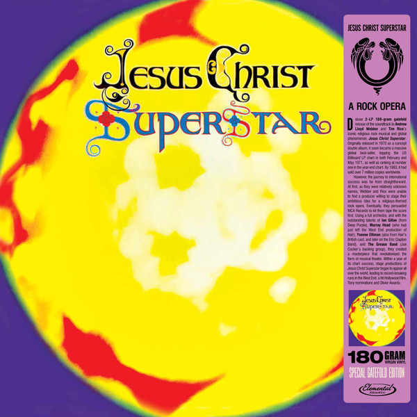 Виниловая пластинка OST Jesus Christ Superstar: A Rock Opera 2LP - рис.0