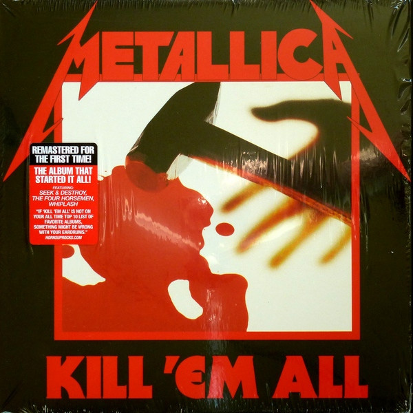 Виниловая пластинка Metallica – Kill 'Em All - 180G LP - рис.0