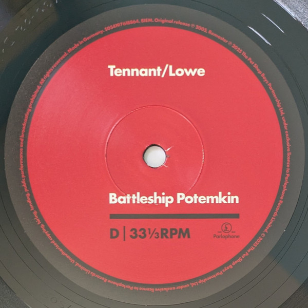 Виниловая пластинка Tennant / Lowe – Battleship Potemkin - 2LP - рис.13