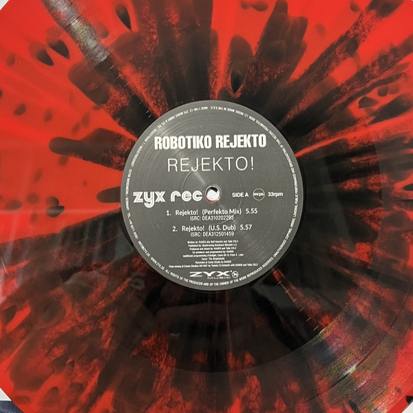 Виниловая пластинка Robotiko Rejekto - Rejekto! (V12) (coloured) LP - рис.2