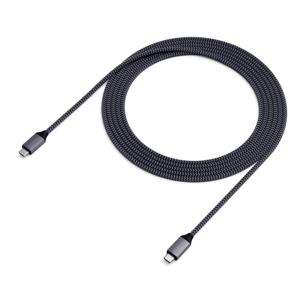 Кабель Satechi USB-C to USB-C 100W Charging Cable 2m - фото 4
