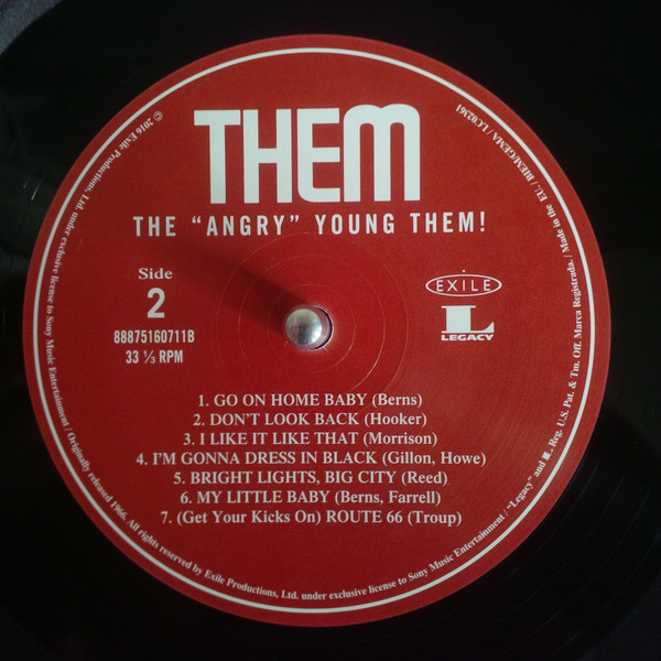 Виниловая пластинка Them - The Angry Young Them! - рис.2