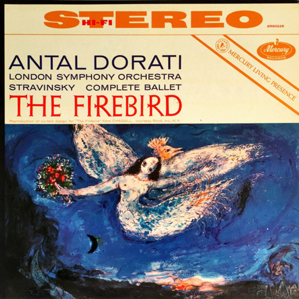 Виниловая пластинка Antal Dorati – Stravinsky-The Firebird LP - рис.0