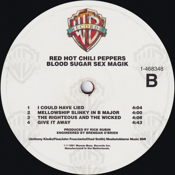Виниловая пластинка Red Hot Chili Peppers - Blood Sugar Sex Magik - 2LP - рис.6