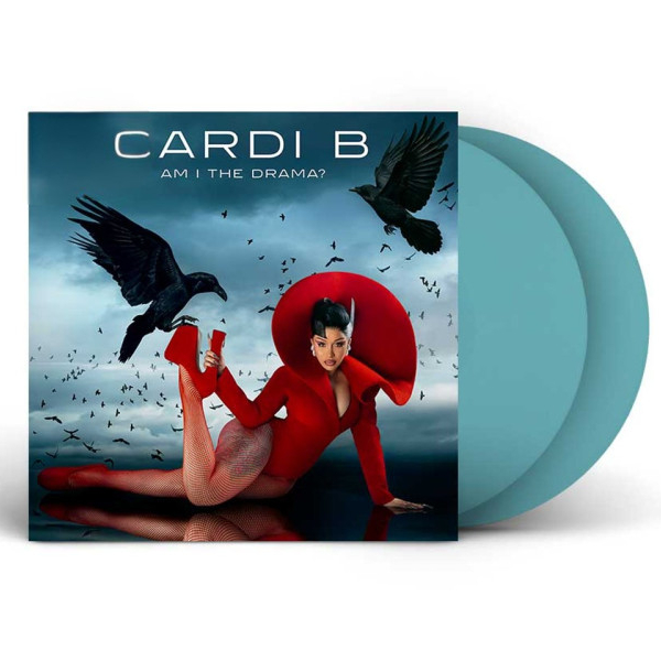 Виниловая пластинка Cardi B – Am I The Drama? (Baby Blue) - 2LP - рис.1