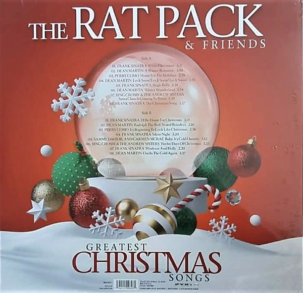 Виниловая пластинка The Rat Pack – The Rat Pack & Friends Greatest Christmas Songs LP - рис.1