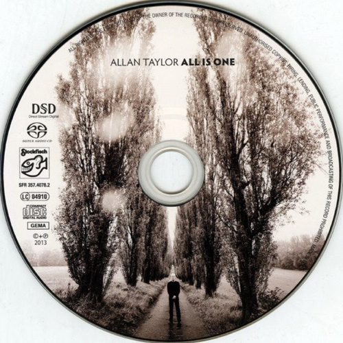 CD-диск Allan Taylor - All Is One SACD - рис.2