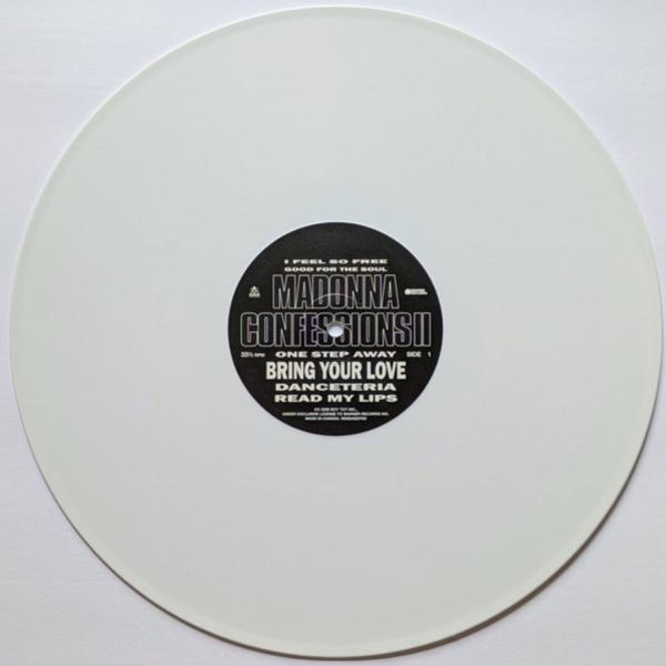 Виниловая пластинка Madonna - Confessions II (White) LP - рис.6