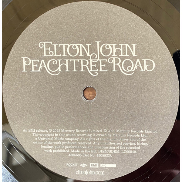Виниловая пластинка Elton John – Peachtree Road 2LP - рис.2
