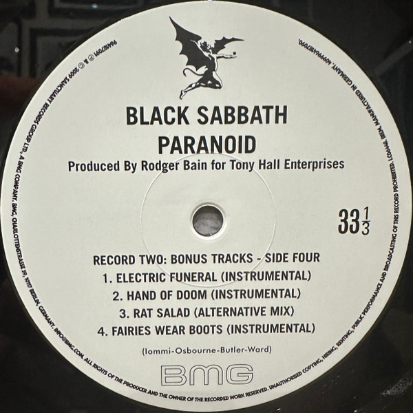 Виниловая пластинка Black Sabbath – Paranoid (Deluxe) - 2LP - рис.6