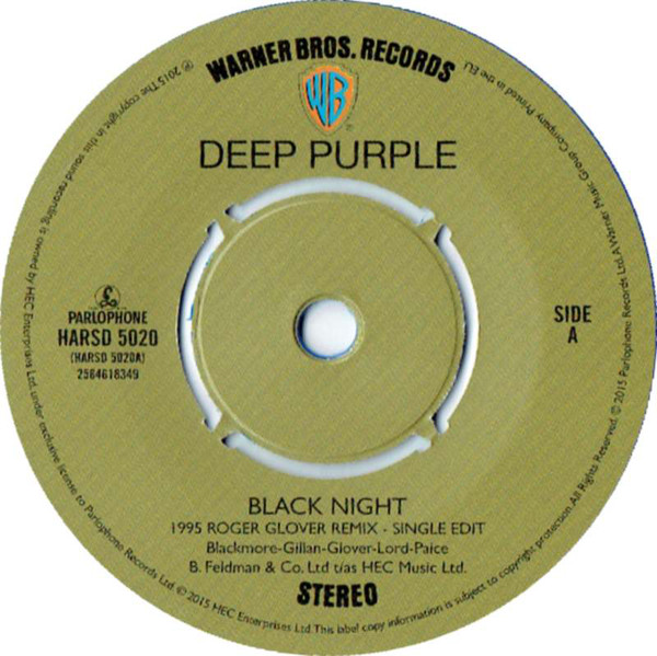 Виниловая пластинка Deep Purple - Black Night - рис.2