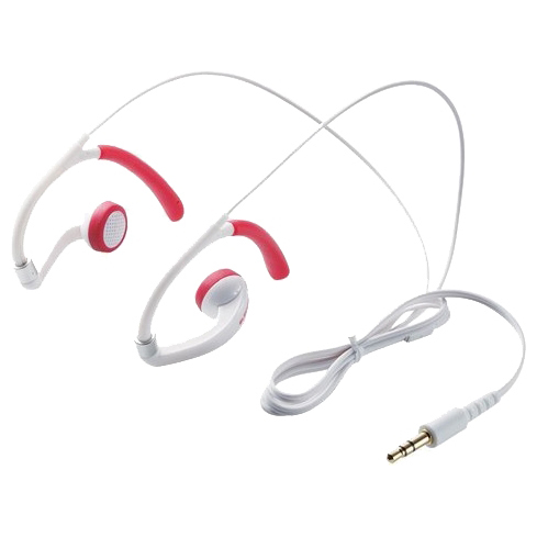 Наушники Elecom SPEH100 white/red - рис.0
