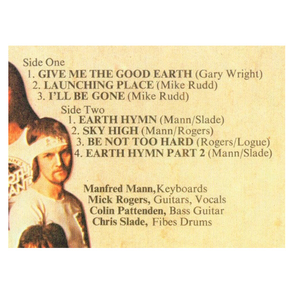 Виниловая пластинка Manfred Mann's Earth Band – The Good Earth LP - рис.5
