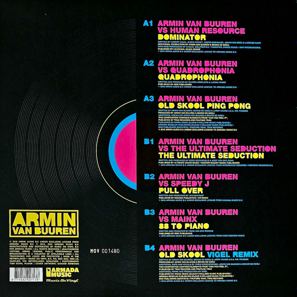 Виниловая пластинка Armin van Buuren – Old Skool - Magenta LP - рис.1