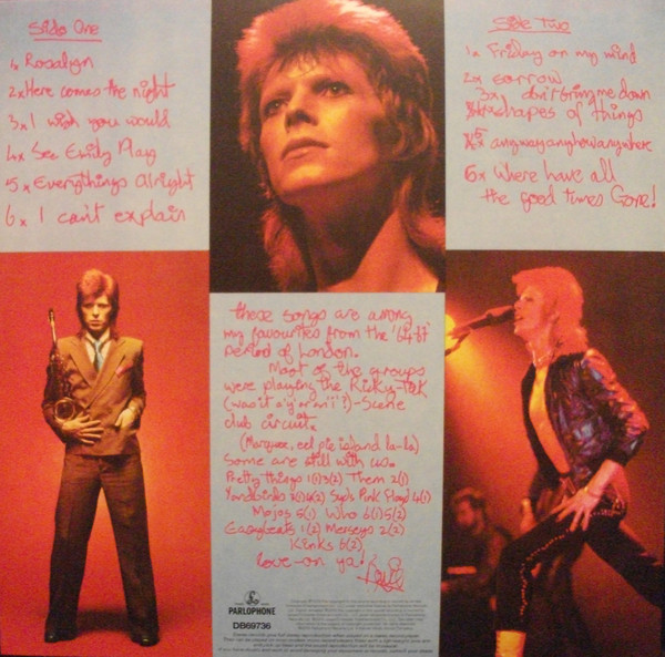 Виниловая пластинка Bowie - Pin Ups - рис.1