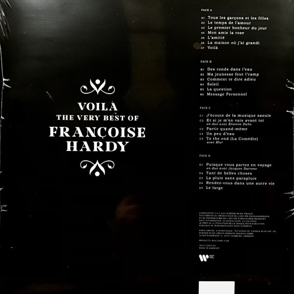 Виниловая пластинка Francoise Hardy – Voilà - The Very Best Of - 2LP - рис.2