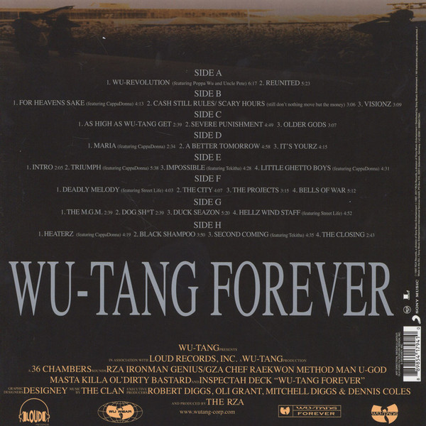 Виниловая пластинка Wu-Tang Clan – Wu-Tang Forever - 4LP - рис.2