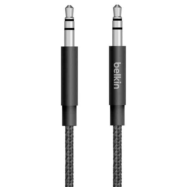 Кабель Belkin Mixit Metallic Audio Cable Black - рис.0