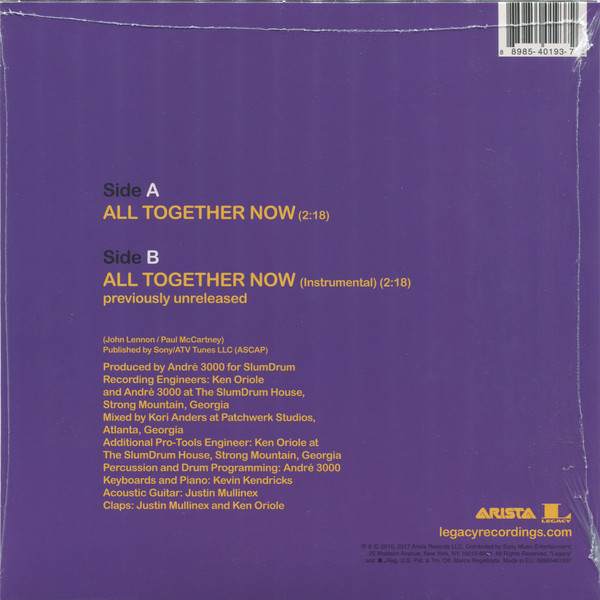 Виниловая пластинка Andr? 3000 - All Together Now - рис.1