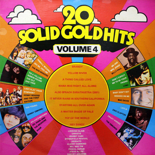 Виниловая пластинка Various ‎– 20 Solid Gold Hits Vol.4 LP - рис.0