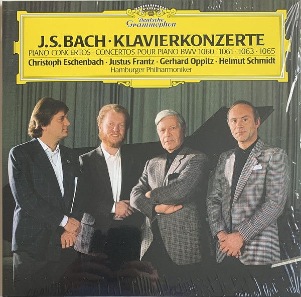 Виниловая пластинка Hamburger Philharmonicer – Bach: Piano Concertos BWV 1060 / 1061 / 1063 / 1065 LP - рис.0