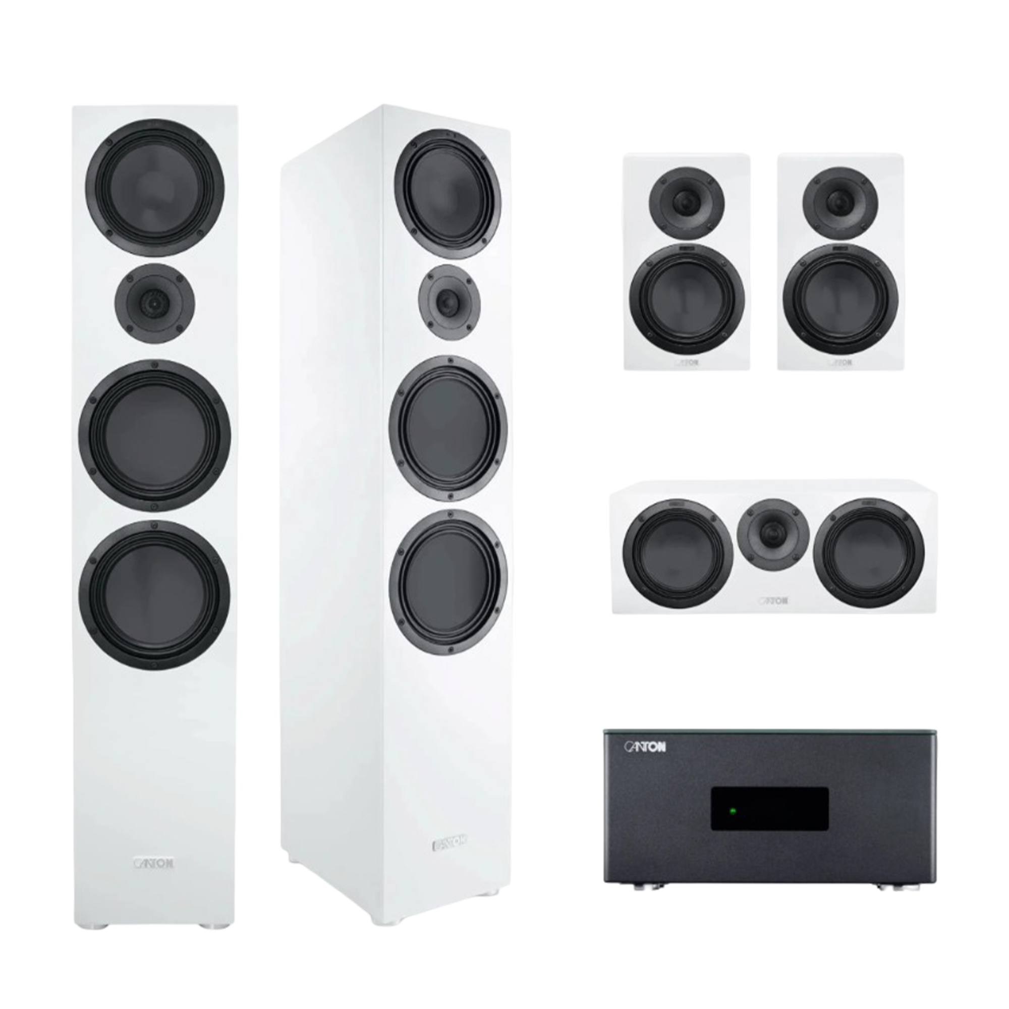 

Комплект Canton, Белый, Smart Cinema GLE S2 I White