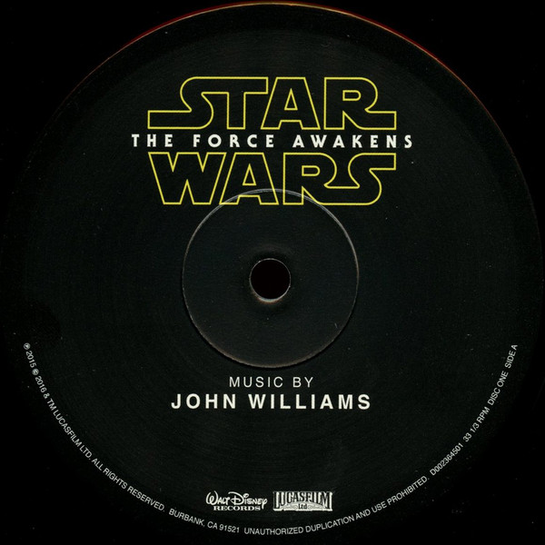 Виниловая пластинка John Williams - Star Wars: The Force Awakens (Original Motion Picture Soundtrack) - рис.2