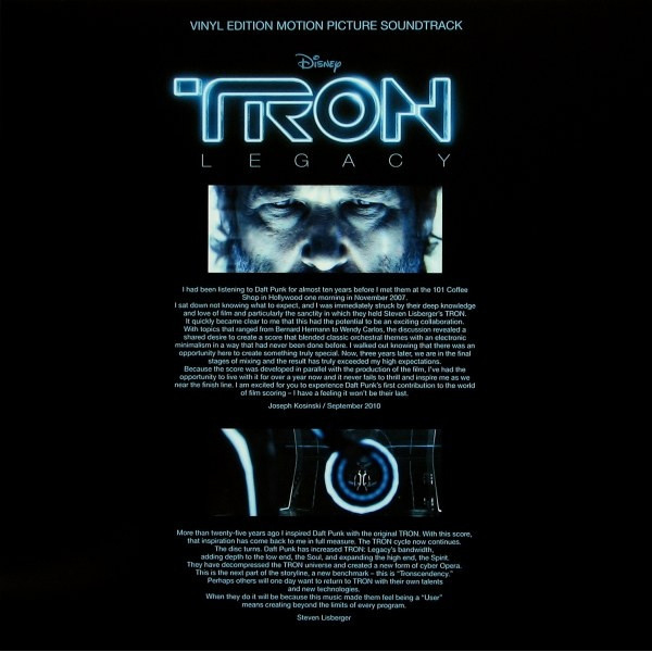 Виниловая пластинка Daft Punk - TRON: Legacy (Vinyl Edition Motion Picture Soundtrack) - 2LP - рис.6