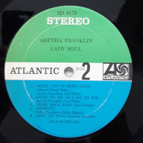 Виниловая пластинка Aretha Franklin - Lady Soul LP - рис.3