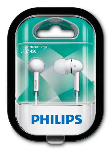 Наушники Philips SHE1450WT/51 - рис.2