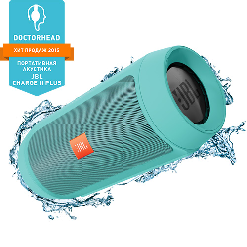 Портативная колонка JBL Charge 2 Plus Teale - рис.0