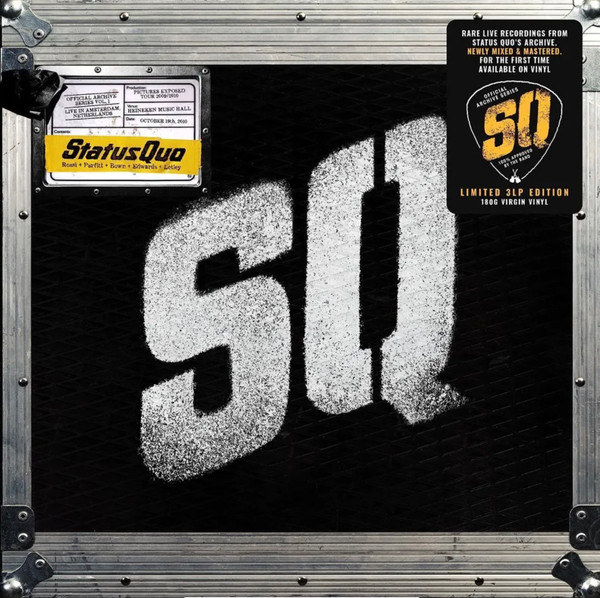 Виниловая пластинка Status Quo – Official Archive Series Vol. 1 - Live In Amsterdam 3LP - рис.0