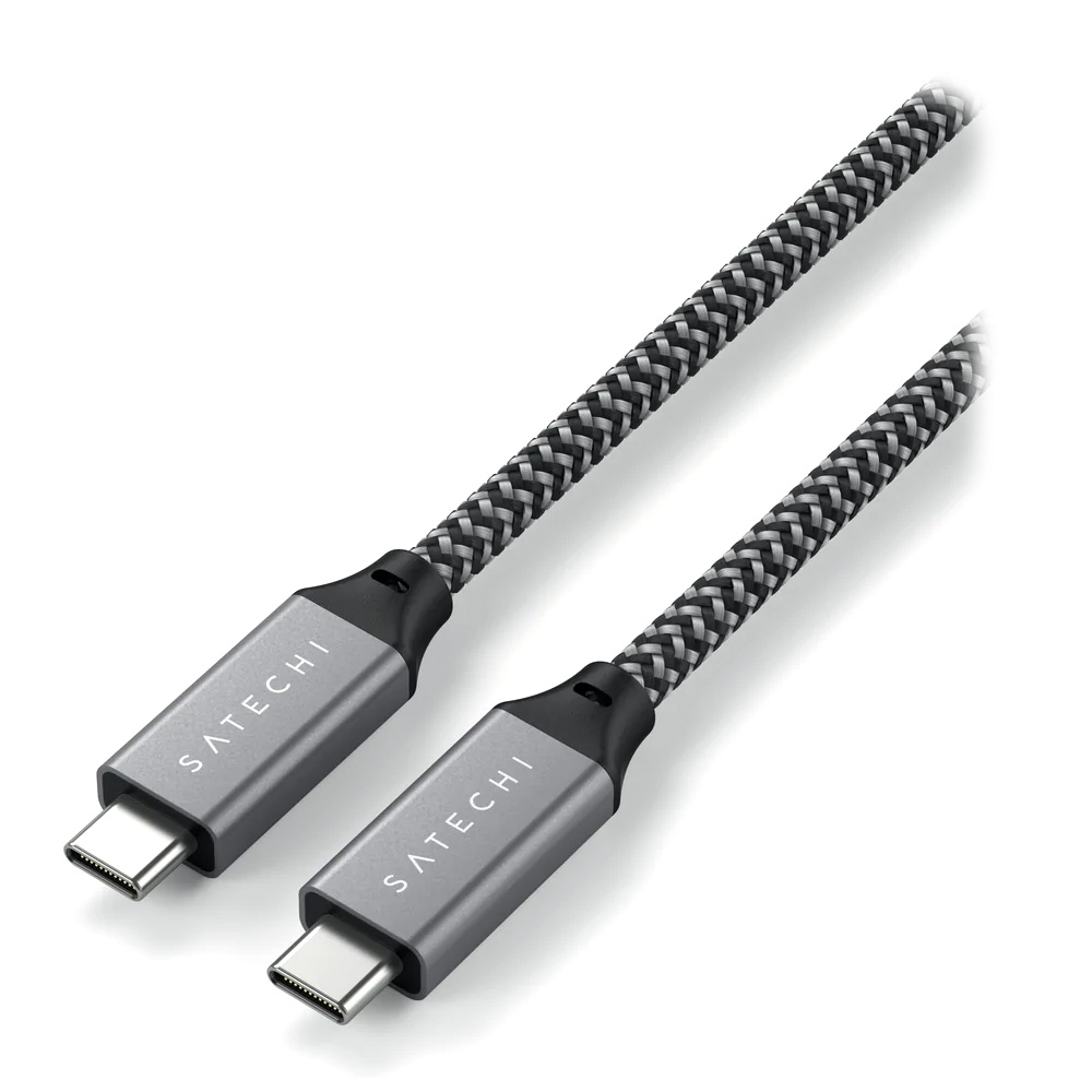 Кабель Satechi USB4 Type-C Space Grey - фото 3