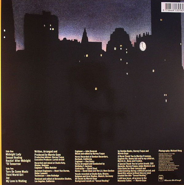 Виниловая пластинка MARVIN GAYE MIDNIGHT LOVE -HQ LP - рис.1
