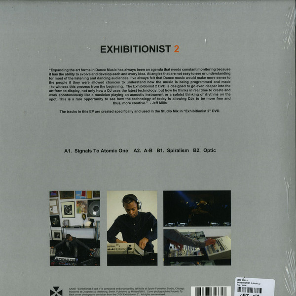 Виниловая пластинка Jeff Mills – Exhibitionist 2 Part 1 LP - рис.1