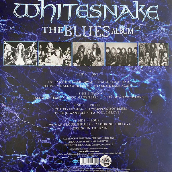 Виниловая пластинка Whitesnake – The Blues Album Blue 2LP - рис.1