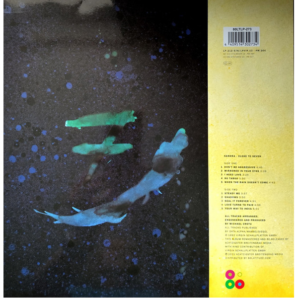 Виниловая пластинка Sandra – Close To Seven LP - рис.1