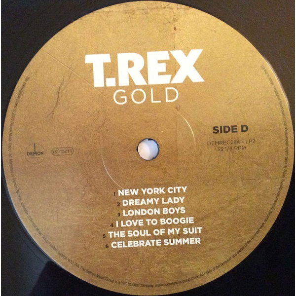 Виниловая пластинка T.Rex - Gold - LP - рис.5