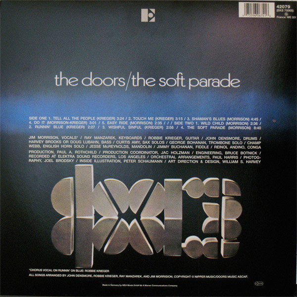 Виниловая пластинка The Doors - The Soft Parade - рис.1