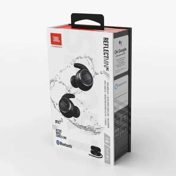 Беспроводные наушники JBL Reflect Mini NC Blue - рис.8